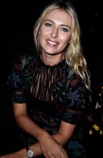 MARIA SHARAPOVA at Valentino Fashion Show in Paris 10/06/2015