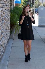 MCKALEY MILLER Out and About in Toluca Lake 09/30/2015