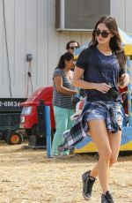 MEGAN FOX at a Pumpkin Patch in Sherman Oaks 10/20/2015