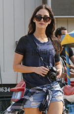 MEGAN FOX at a Pumpkin Patch in Sherman Oaks 10/20/2015