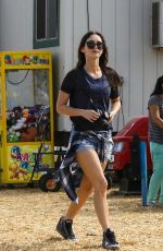 MEGAN FOX at a Pumpkin Patch in Sherman Oaks 10/20/2015