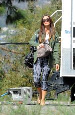 MEGAN FOX on the Set of New Girl in Los Angeles 10/19/2015
