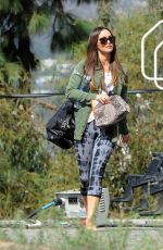 MEGAN FOX on the Set of New Girl in Los Angeles 10/19/2015