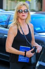 MELANIE GRIFFITH Out and About in Beverly Hills 10/08/2015