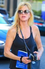 MELANIE GRIFFITH Out and About in Beverly Hills 10/08/2015