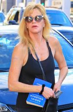 MELANIE GRIFFITH Out and About in Beverly Hills 10/08/2015