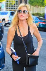 MELANIE GRIFFITH Out and About in Beverly Hills 10/08/2015