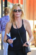 MELANIE GRIFFITH Out and About in Beverly Hills 10/08/2015