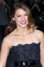 MELISSA BENOIST Arrives at The Late Show With Stephen Colbert in New York 10/26/2015