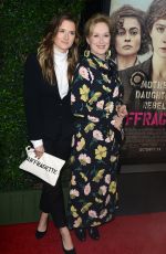 MERYL STREEP at Suffragette Premiere in Beverly Hills 10/20/2015