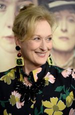 MERYL STREEP at Suffragette Premiere in Beverly Hills 10/20/2015