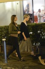 MIA WAISKOWSKA Out for Lunch in Rome 09/27/2015