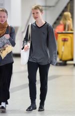 MIA WASIKOWSKA Arrives at Laguardia Airport in New York 10/12/2015