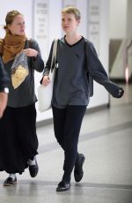 MIA WASIKOWSKA Arrives at Laguardia Airport in New York 10/12/2015