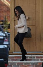 MICHELLE KEEGAN Leaves Her Home in Essex 10/12/2015