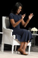 MICHELLE OBAMA at Let Girls Learn Global Conversation at Apollo Theater in New York 09/29/2015
