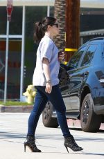 MICHELLE TRACHTENBERG Arrives at Gracias Madre in West Hollywood 10/07/2015