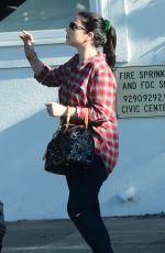 MICHELLE TRACHTENBERG Out and About in Los Angeles 10/13/2015
