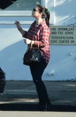 MICHELLE TRACHTENBERG Out and About in Los Angeles 10/13/2015