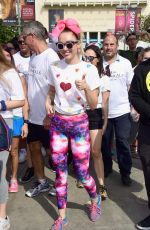 MILEY CYRUS at at 2015 L.A. County Walk To Defeat ALS