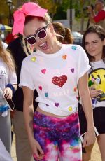MILEY CYRUS at at 2015 L.A. County Walk To Defeat ALS