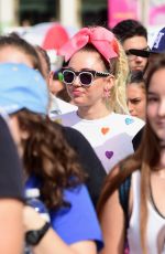 MILEY CYRUS at at 2015 L.A. County Walk To Defeat ALS