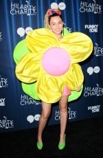MILEY CYRUS at Hilarity for Charity