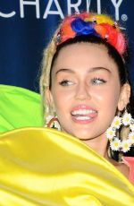 MILEY CYRUS at Hilarity for Charity