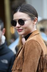 MIRANDA KERR Arrives at Charles De Gaulle Airport in Paris 10/06/2015