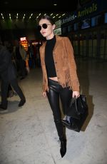 MIRANDA KERR Arrives at Charles De Gaulle Airport in Paris 10/06/2015