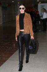 MIRANDA KERR Arrives at Charles De Gaulle Airport in Paris 10/06/2015