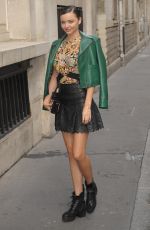 MIRANDA KERR Out and About in Paris 10/07/2015
