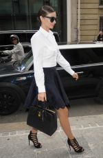 MIRANDA KERR Out and About in Paris 10/07/2015