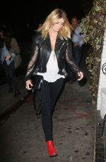 MISCHA BARTON Arrives at Chateau Marmont in West Hollywood 10/16/2015