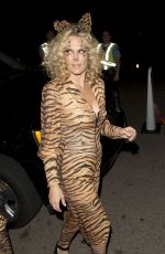 MOLLY SIMS at Casa Tequila Halloween Party in Beverly Hills 10/30/2015