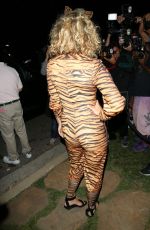 MOLLY SIMS at Casa Tequila Halloween Party in Beverly Hills 10/30/2015