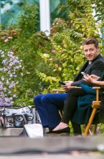 MORENA BACCARIN on the Set of Gotham in Brooklyn 10/23/2015