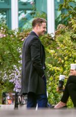 MORENA BACCARIN on the Set of Gotham in Brooklyn 10/23/2015