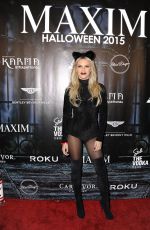 MORGAN STEWART at Maxim Magazine’s Official Halloween Party in Beverly Hills 10/24/2015