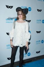 NAJANDRA DELFINO at Unicef Black & White Masquerade Ball in Los Angeles 10/30/2015