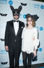 NAJANDRA DELFINO at Unicef Black & White Masquerade Ball in Los Angeles 10/30/2015