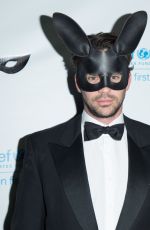 NAJANDRA DELFINO at Unicef Black & White Masquerade Ball in Los Angeles 10/30/2015