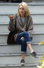 NAOMI WATTS on the Set of The Book of Henry in New York 10/07/2015