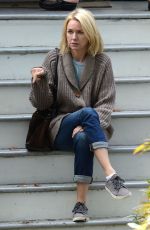 NAOMI WATTS on the Set of The Book of Henry in New York 10/07/2015