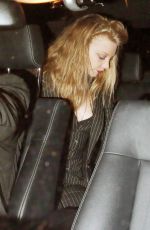 NATALIE DORMER Leaves Her Hotel in London 10/10/2015