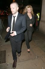 NATALIE DORMER Leaves Her Hotel in London 10/10/2015