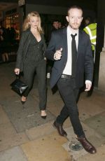 NATALIE DORMER Leaves Her Hotel in London 10/10/2015
