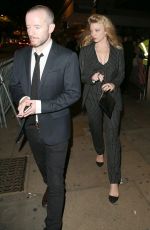NATALIE DORMER Leaves Her Hotel in London 10/10/2015