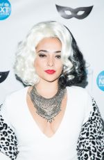 NATALIE MARTINEZ at 2015 Unicef Black & White Masquerade Ball in Los Angeles 10/30/2015