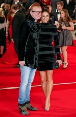 NATASHA SHISHMANIAN at Spectre Premiere in London 10/26/2015